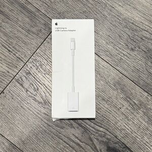Apple Lightning to USB Camera Adapter - White